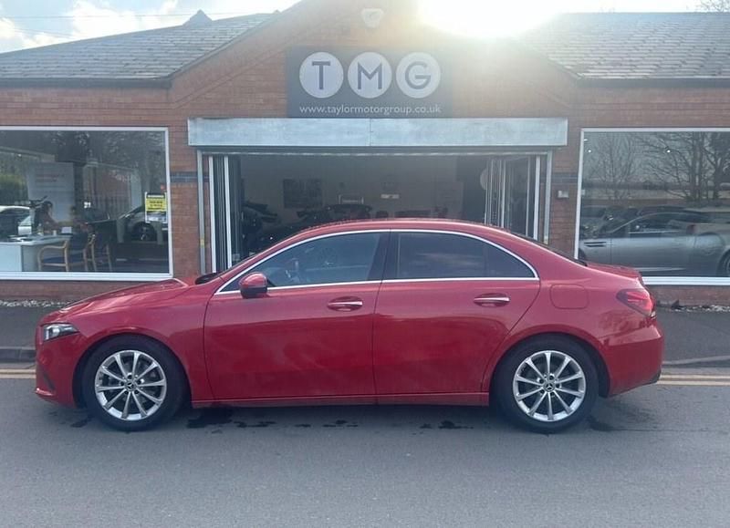 Used Mercedes A180 Premium 116 HP (85 kW) 2019 Red Sedan