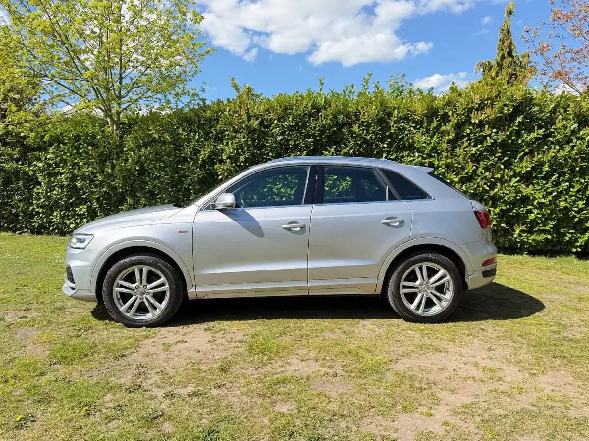 Used Audi Q3 S-Line 150 HP (110 kW) 2017 Silver SUV