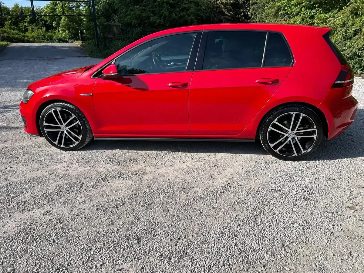 Used VW Golf VII GTD 2015 Red Hatchback