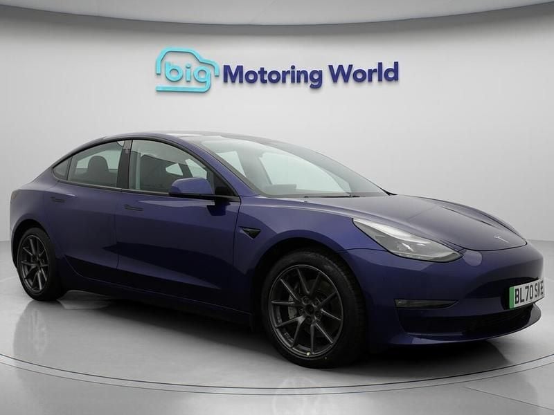 Blue Used 2020 Tesla Model 3 Long Range AWD Sedan | £17,300 (Fair price) - Image 1/4