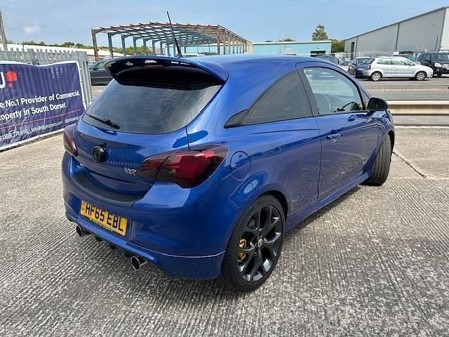 Used Vauxhall Corsa 205 HP (150 kW) 2015 Blue Hatchback