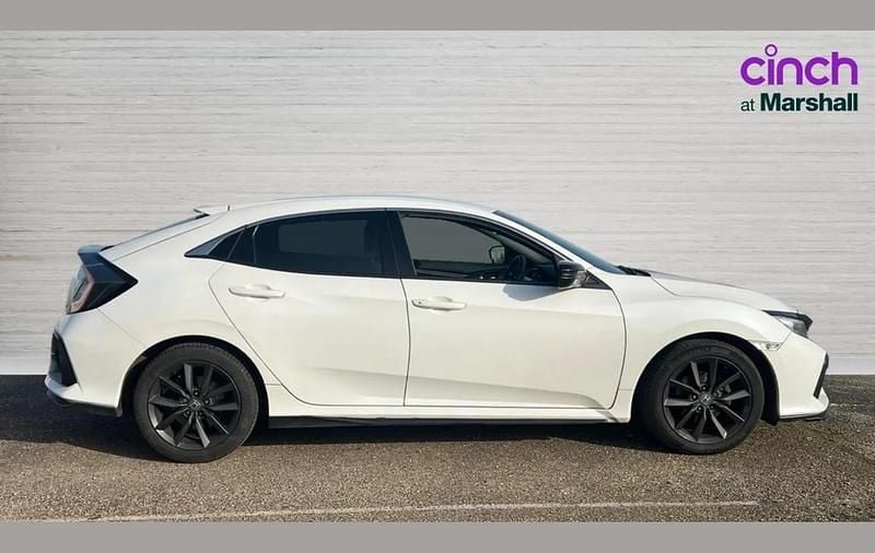 Used Honda Civic SR 126 HP (92 kW) 2021 Pearl  platinum white  Hatchback