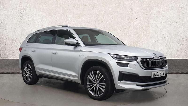 Silver Used 2021 Skoda Kodiaq LAURIN & KLEMENT SUV | £28,282 (Fair price) - Image 1/4