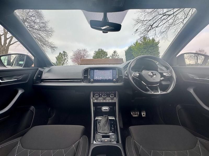 Used Skoda Karoq SportLine 150 HP (110 kW) 2020 Grey SUV
