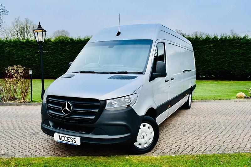 Used Mercedes Sprinter Progressive 148 HP (108 kW) 2021 Silver Van