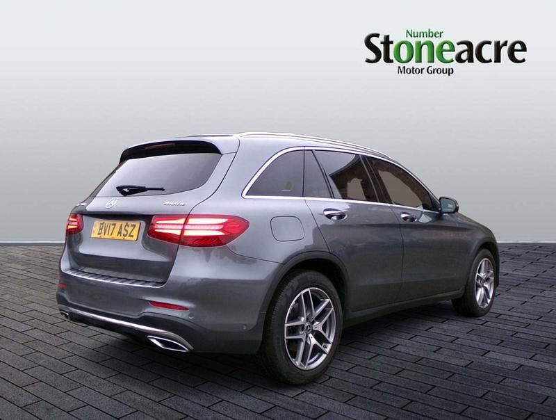 Used Mercedes GLC250 AMG line 200 HP (147 kW) 2017 Grey SUV