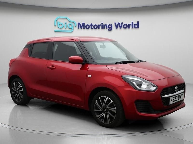 Red Used 2023 Suzuki Swift SZ-L Hatchback | £10,459 (Good price) - Image 1/4