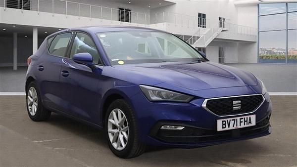 Blue Used 2021 Seat Leon SE Hatchback | £13,799 (Fair price) - Image 1/4