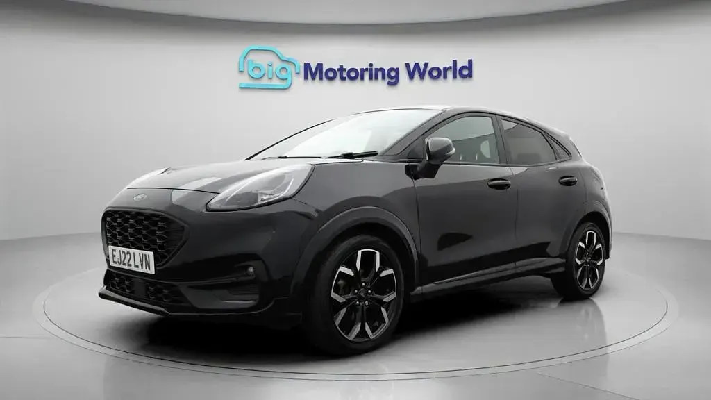 Used Ford Puma ST-Line X 125 HP (91 kW) 2022 Black SUV