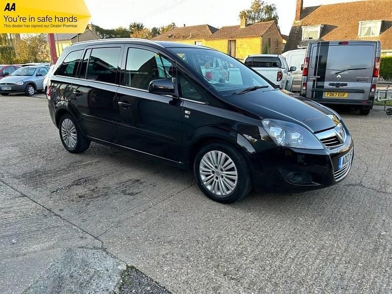 Black Used 2012 Vauxhall Zafira Excite MPV | £2,499 (Expensive) - Image 1/4