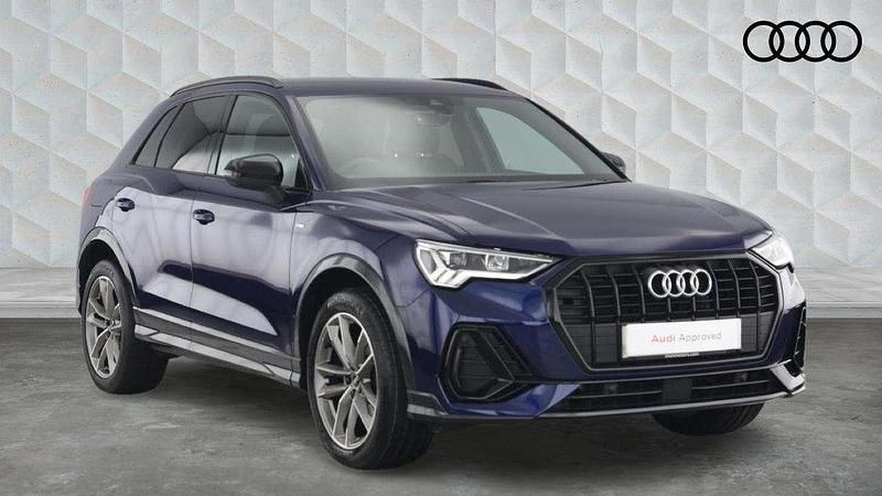 Blue Used 2022 Audi Q3 Black Edition SUV | £24,250 (Super price) - Image 1/4