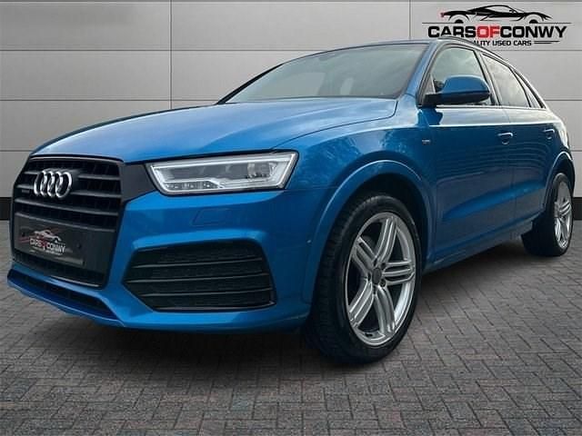 Used Audi Q3 S-line plus 184 HP (135 kW) 2016 Blue SUV
