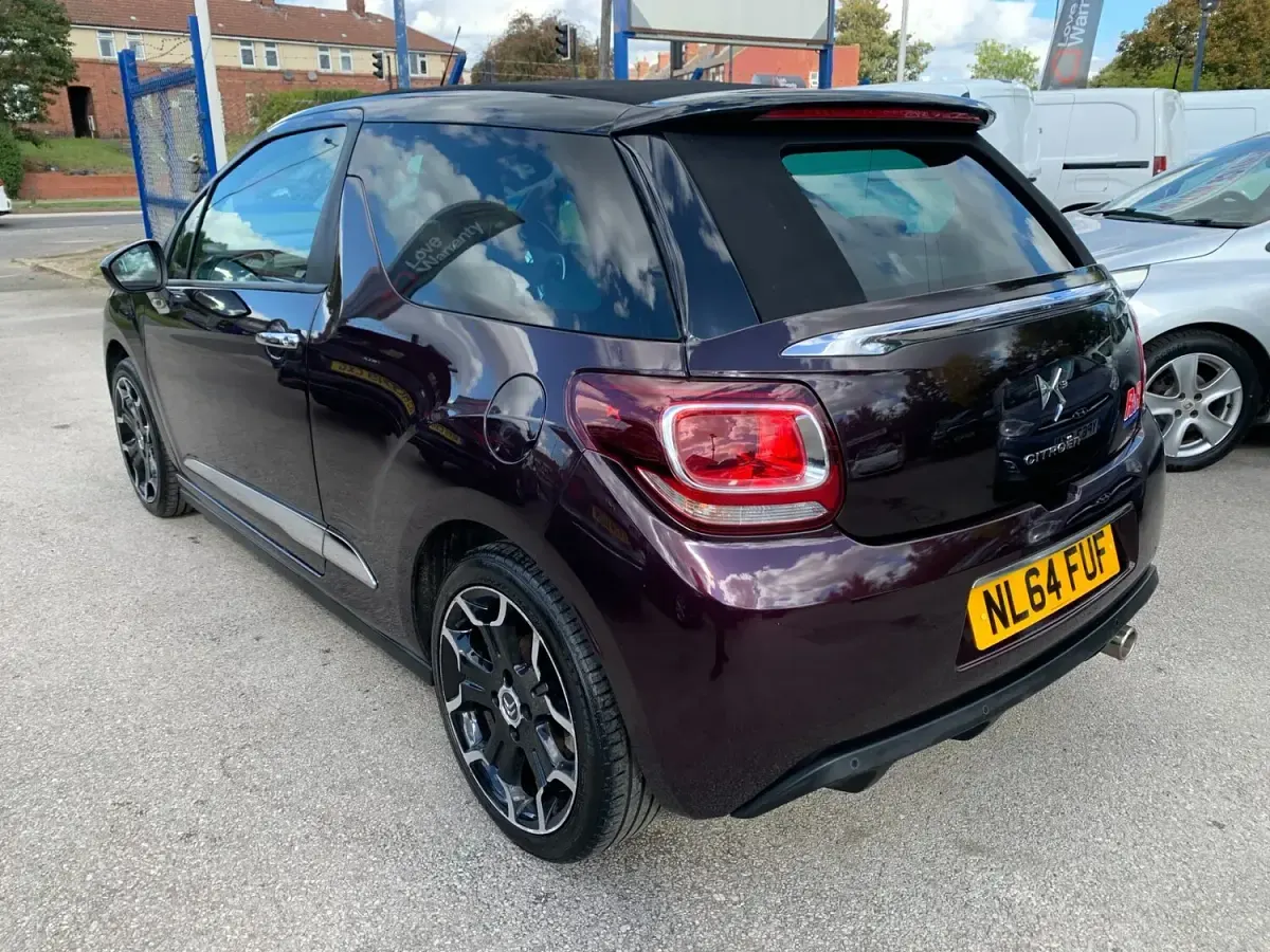 Used Citroën DS3 Cabriolet 2014 Purple Cabriolet