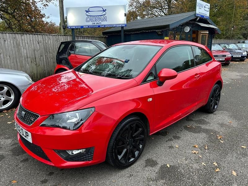 Red Used 2012 Seat Ibiza FR Sport Coupe | £3,995 (Fair price) - Image 1/4