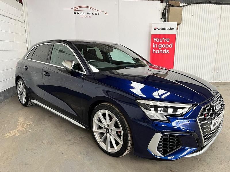 Used Audi S3 Sportback Comfort 2021 Blue Hatchback