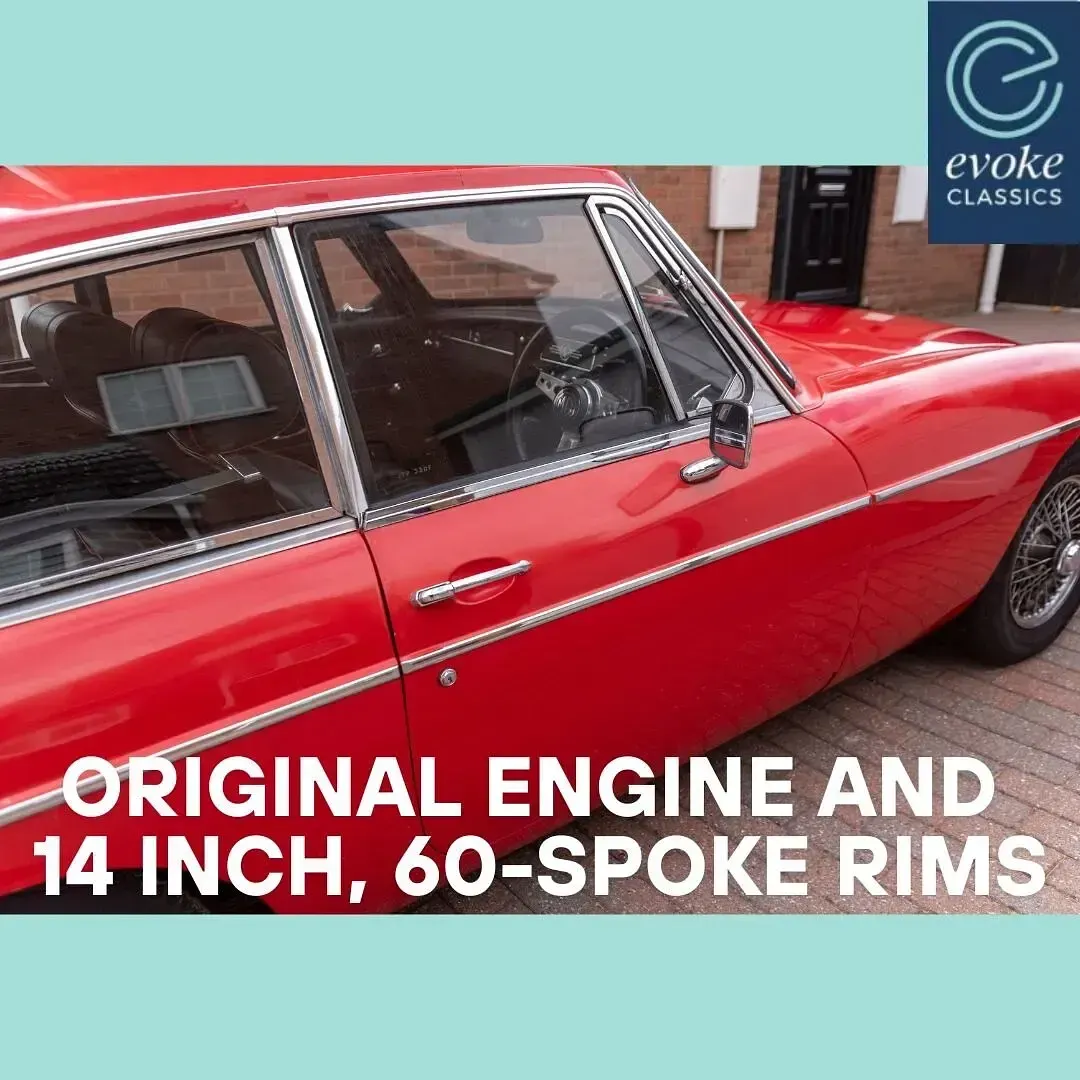 Used MG B GT 1967 Red Coupe
