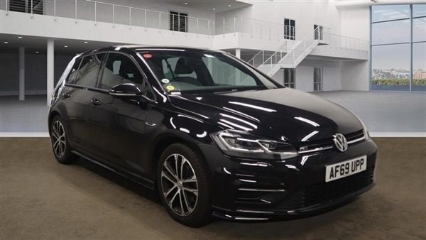 Black Used 2019 VW Golf VII R-line Edition Hatchback | £15,995 (A bit pricey) - Image 1/1