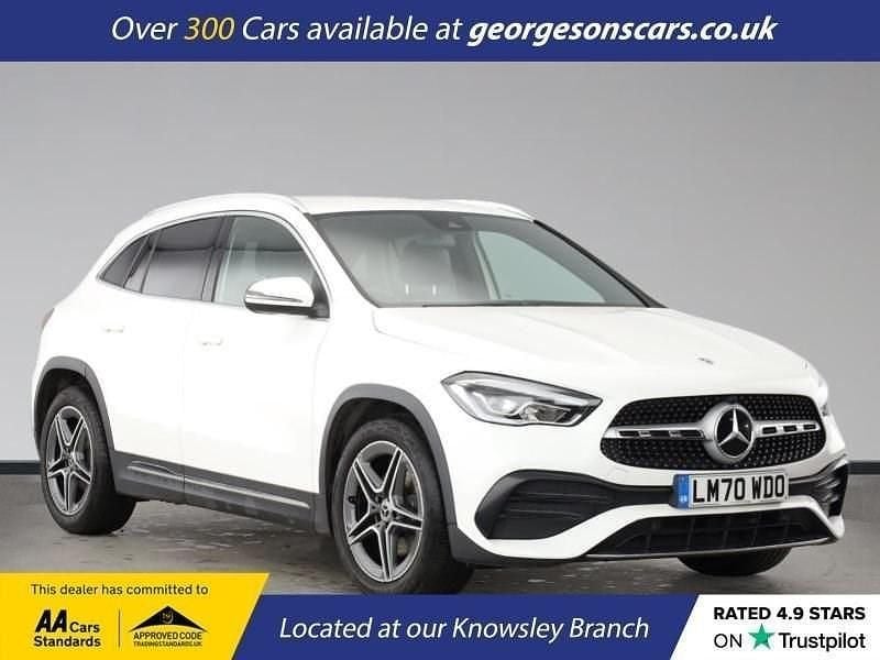 White Used 2020 Mercedes GLA180 AMG line SUV | £22,250 (Good price) - Image 1/3