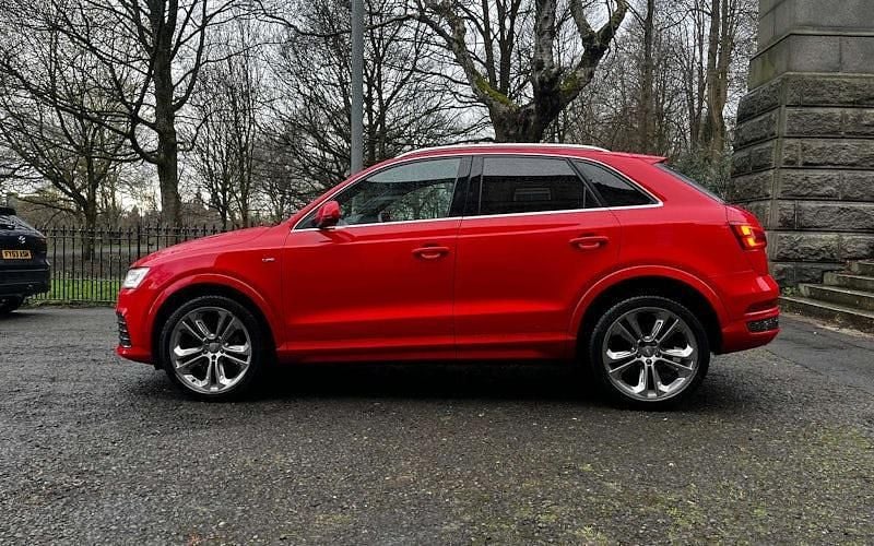 Used Audi Q3 S-line plus 184 HP (135 kW) 2016 Red SUV