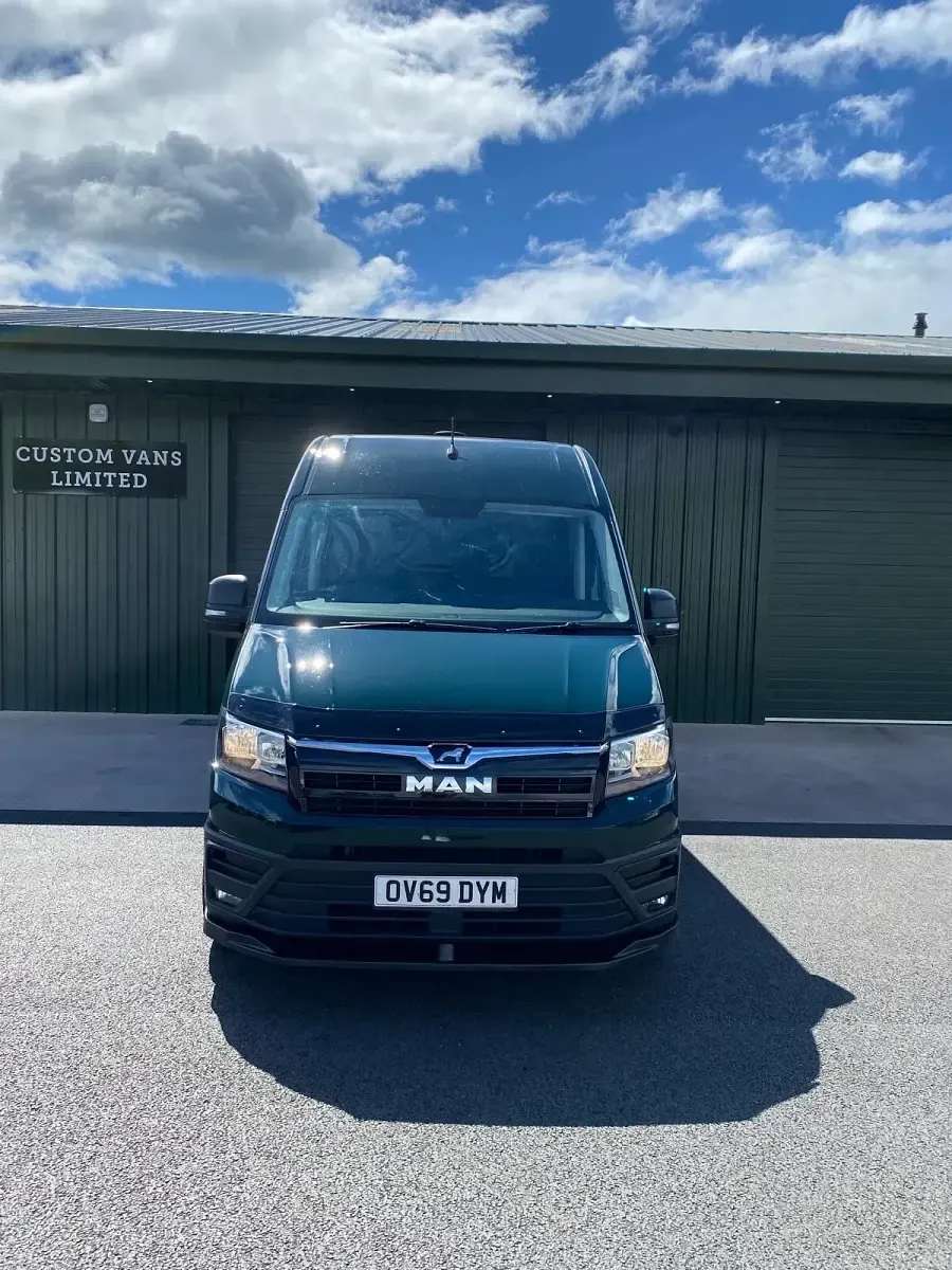 Used MAN TGE 2019 Green Van
