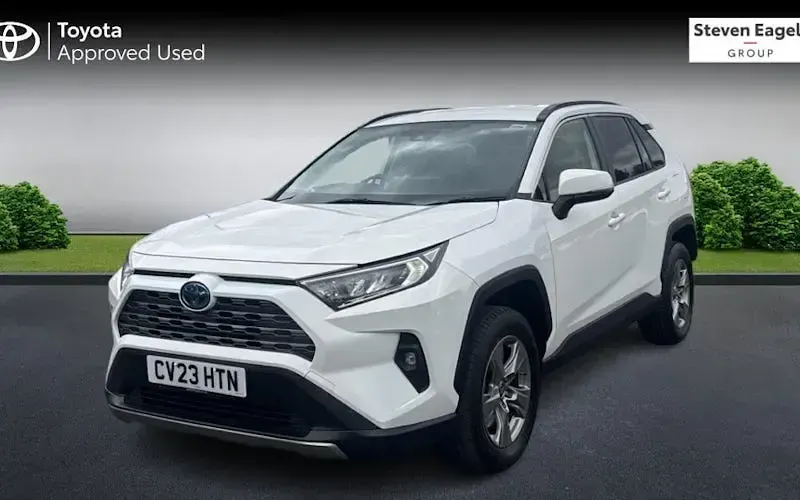 Used Toyota RAV4 Hybrid 218 HP (160 kW) 2022 White SUV