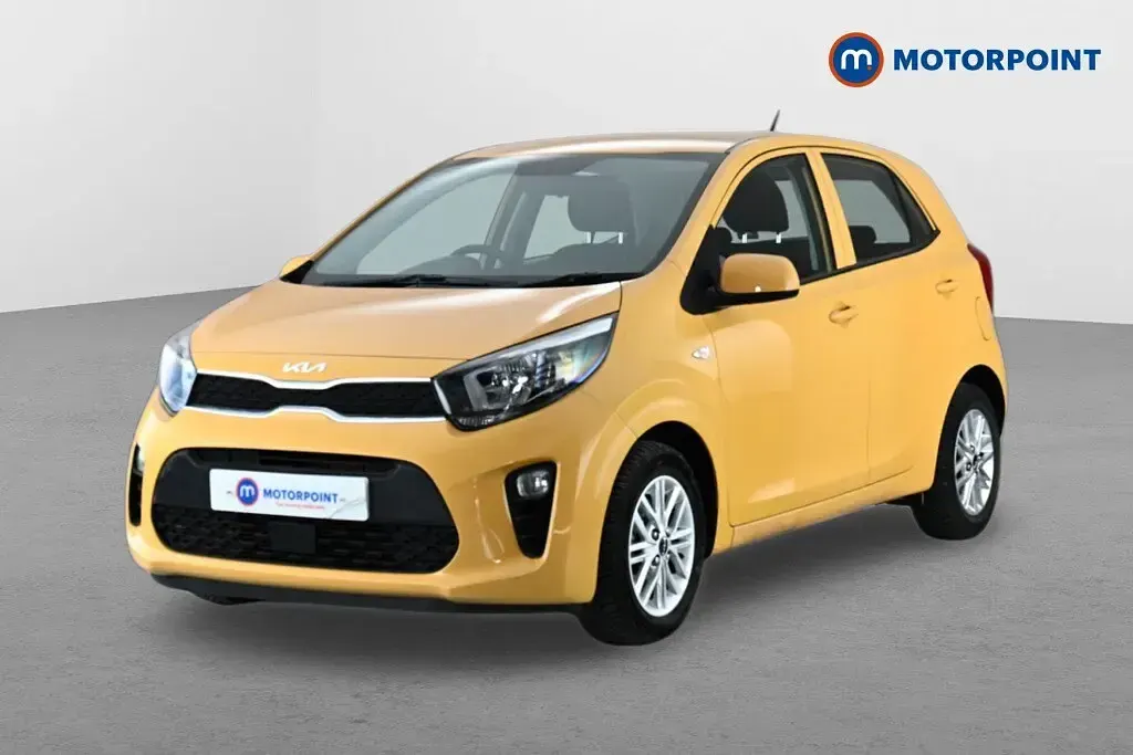 Used Kia Picanto 2021 Yellow Hatchback
