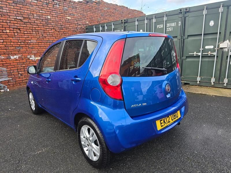Used Vauxhall Agila 94 HP (69 kW) 2012 Blue MPV