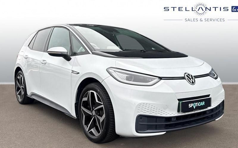 Used VW ID.3 Pro 150 kW (204 HP) 2020 Blue Hatchback