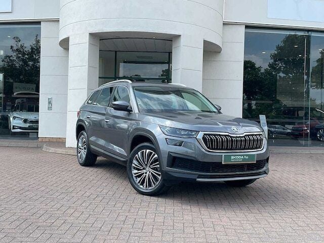 Graphite grey metallic Used 2023 Skoda Kodiaq SE L Executive SUV | £30,990 (Fair price) - Image 1/4