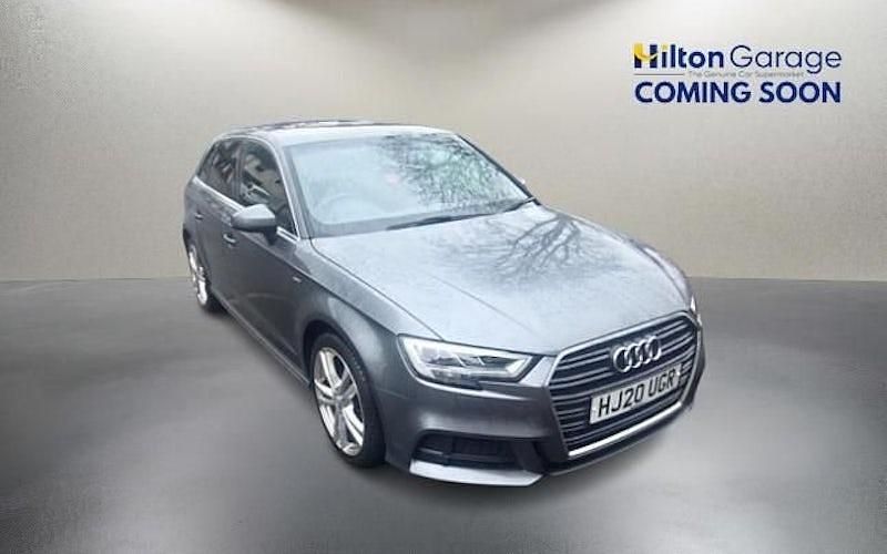 Grey Used 2019 Audi A3 Sportback S-Line Hatchback | £17,050 (Fair price) - Image 1/1