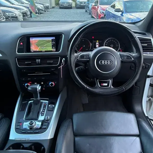 Used Audi Q5 S-line plus 190 HP (139 kW) 2014 White SUV