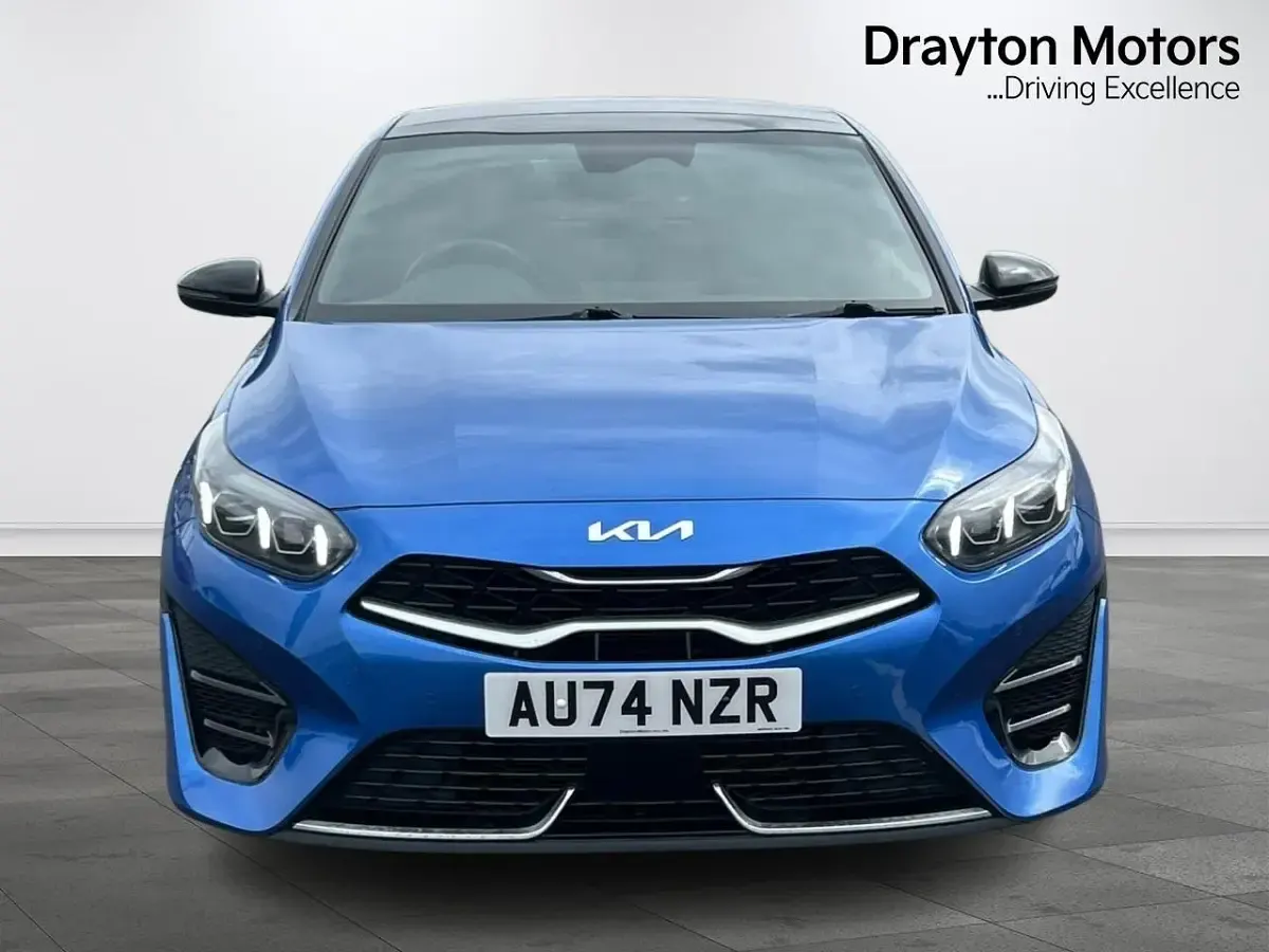 Used Kia Ceed GT-Line S 138 HP (101 kW) 2024 Blue Hatchback