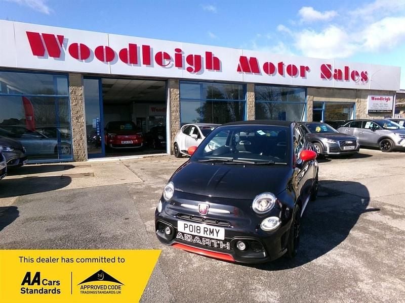 Used Abarth 595 145 HP (106 kW) 2018 Black Cabriolet