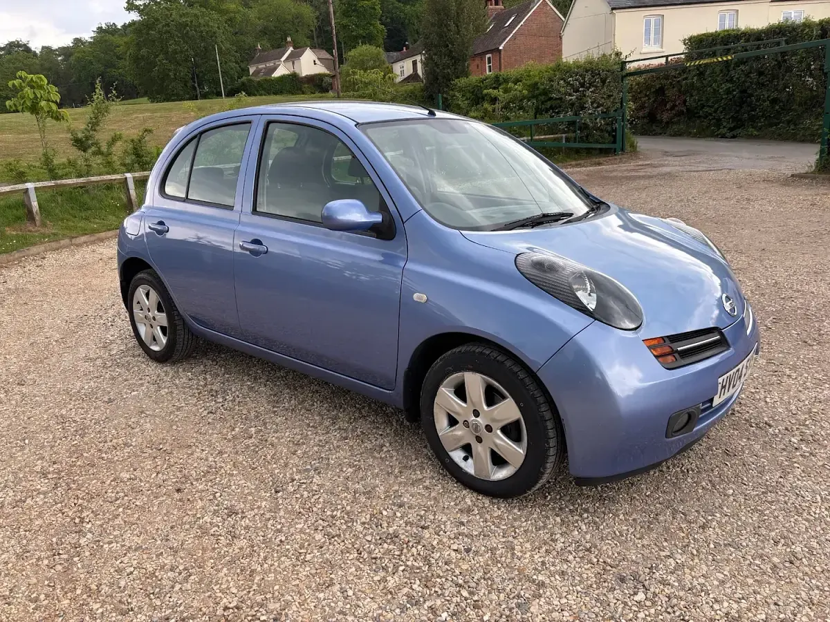 Used Nissan Micra 2004 Blue Hatchback