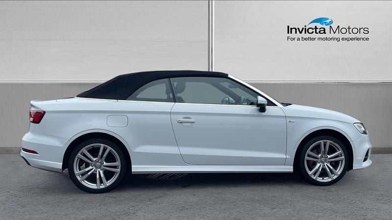 Used Audi A3 S-Line 190 HP (139 kW) 2016 White Cabriolet