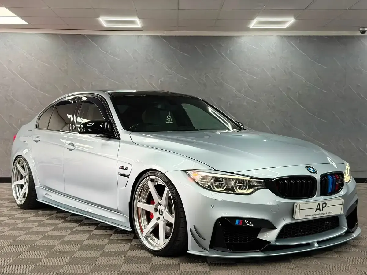 Used BMW M3 M Performance 424 HP (311 kW) 2016 Blue Sedan