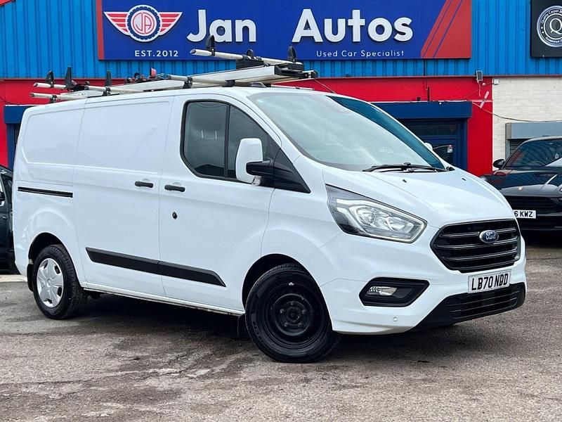 Used Ford Transit Custom Trend 126 HP (92 kW) 2021 White Van