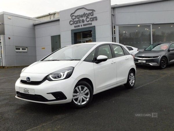 White Used 2021 Honda Jazz Hybrid Hatchback | £14,995 (Good price) - Image 1/4