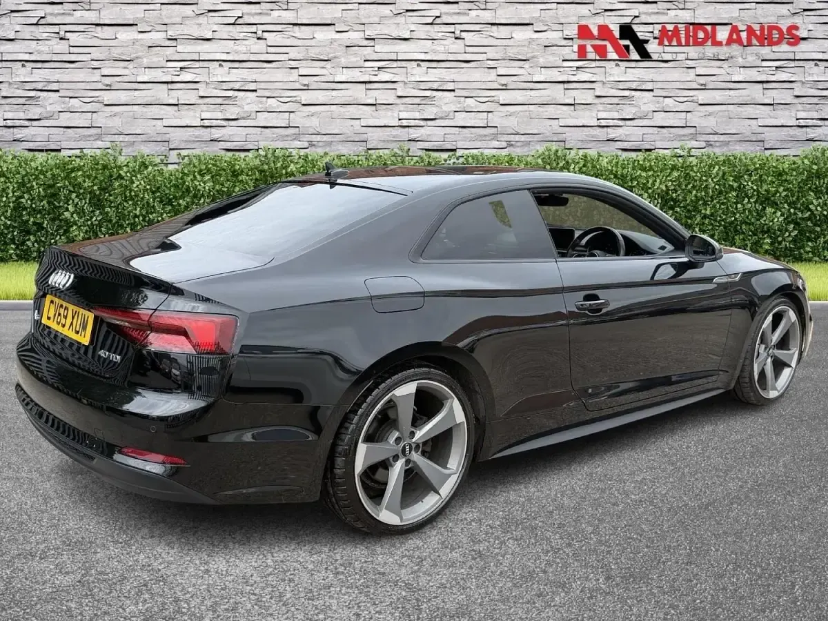 Second-hand Audi A5 Black Edition 190 CP (139 kW) 2020 Negru Coupe