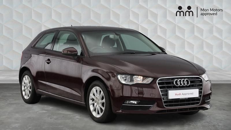Red Used 2014 Audi A3 Design Hatchback | £9,692 (Good price) - Image 1/4