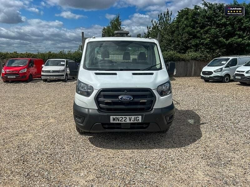 Used Ford Transit 130 HP (95 kW) 2022 White Cabriolet