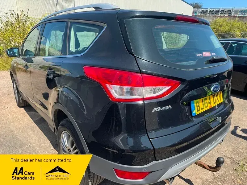 Used Ford Kuga Titanium 163 HP (119 kW) 2014 Black SUV