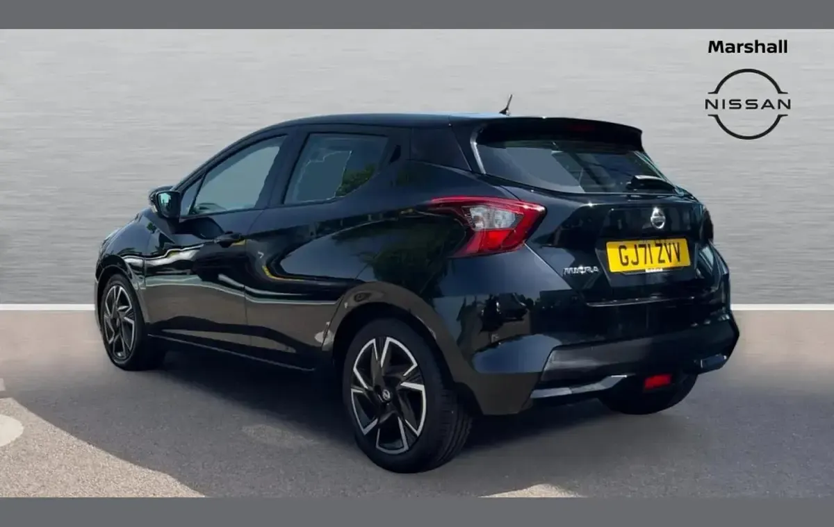 Used Nissan Micra Acenta 92 HP (67 kW) 2021 Black Hatchback