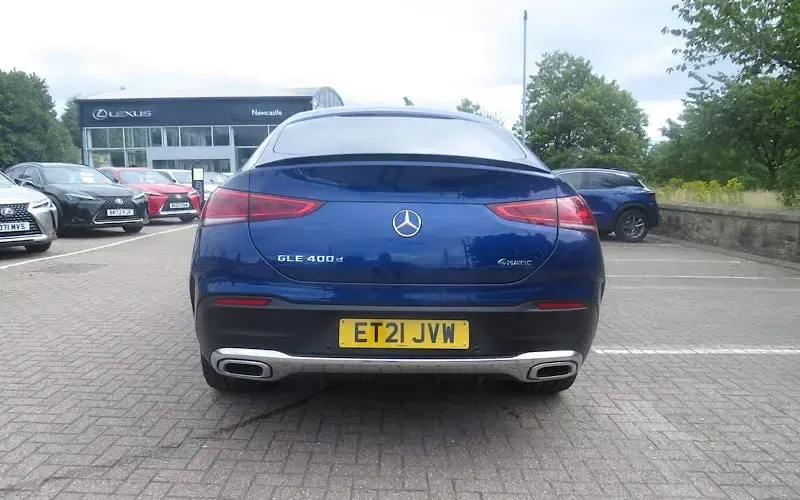 Used Mercedes GLE400 AMG Line Premium Plus 330 HP (242 kW) 2021 Blue SUV