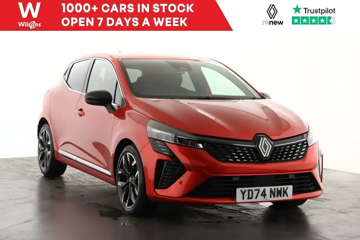 Używany Renault Clio V Techno 90 KM (66 kW) 2024 Czerwony Hatchback