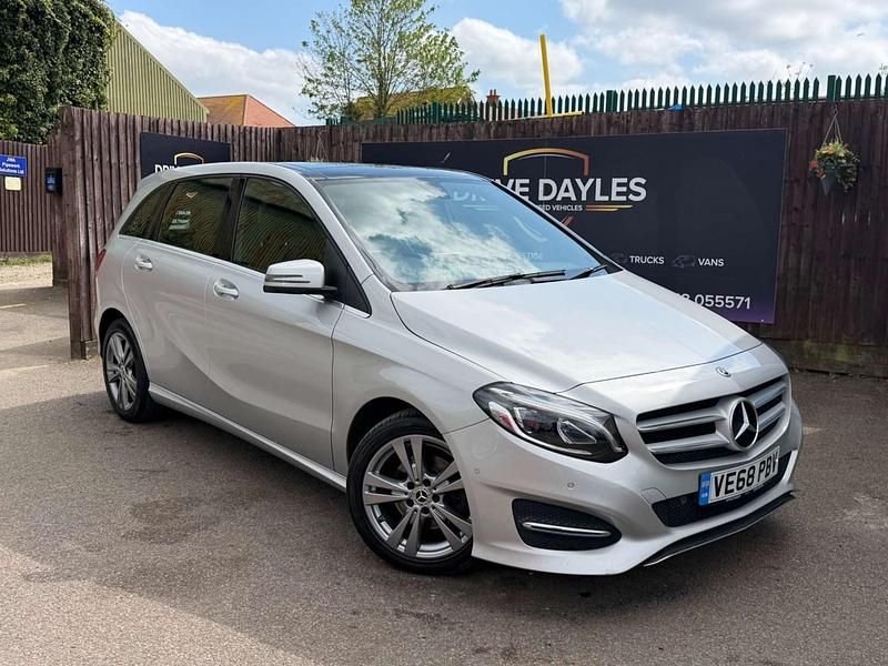 Used Mercedes B200 Exclusive 2019 Silver MPV