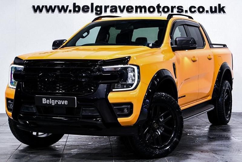 Orange Used 2024 Ford Ranger Wildtrack Pickup | £38,980 (Good price) - Image 1/3
