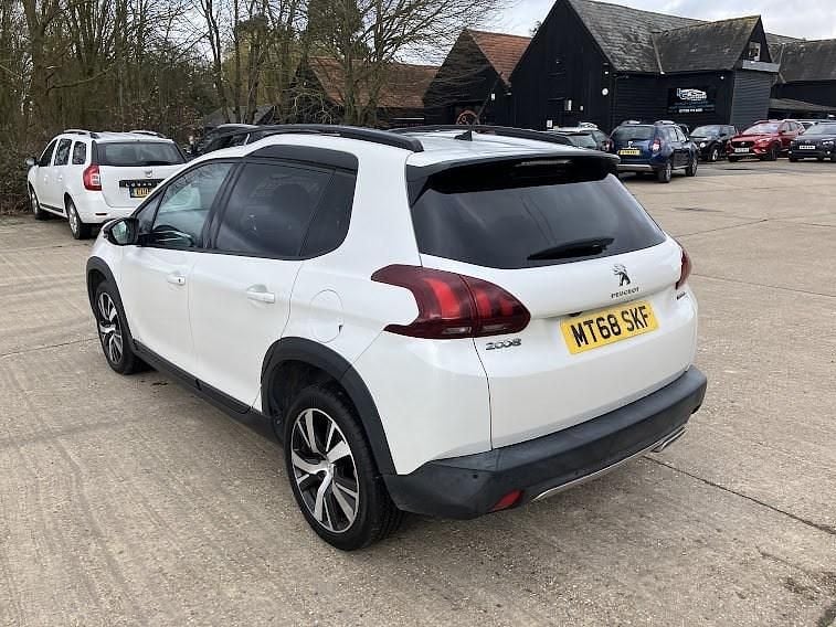 Used Peugeot 2008 GT-line 2018 White SUV