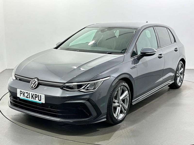 Used VW Golf VII R-line 150 HP (110 kW) 2021 Grey Hatchback