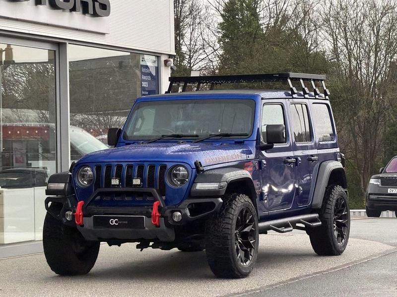 Blue Used 2020 Jeep Wrangler Rubicon SUV | £36,990 (Good price) - Image 1/3